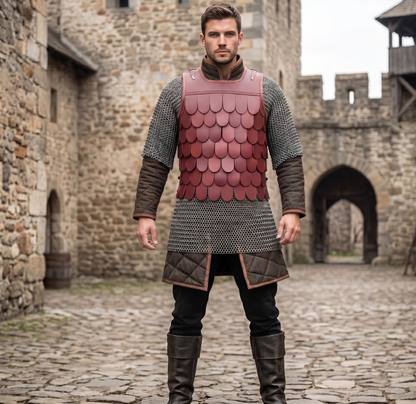 Leather Body Armour Chest Plate | Medieval LARP & Cosplay Armor
