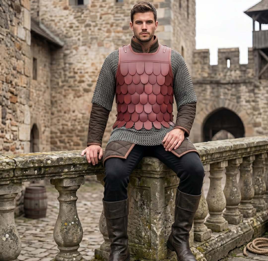 Leather Body Armour Chest Plate | Medieval LARP & Cosplay Armor