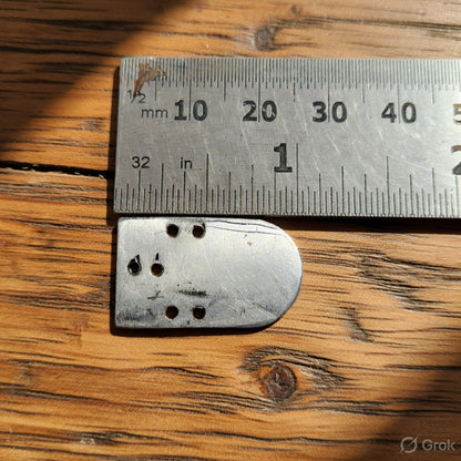 Silver Lorica Squamata – Reproduction of a Roman Scale Armor Cuirass, 13mm*25 mm Types -13
