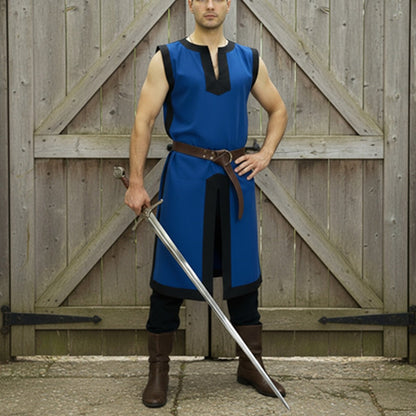 Embroidered Medieval Knight Tabard - Crusader Surcoat for LARP & Renaissance Faire