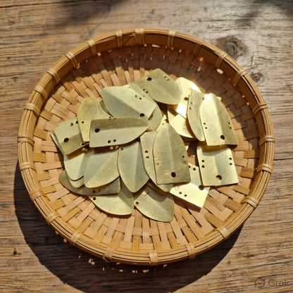 Brass Lorica Squamata Scales | Roman Armor Repair & Reenactment Kit, types 11