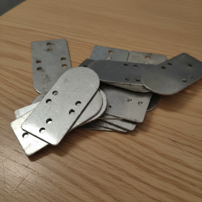 Aluminum Lamellar Armor Plates (Tombstone Style) types -16