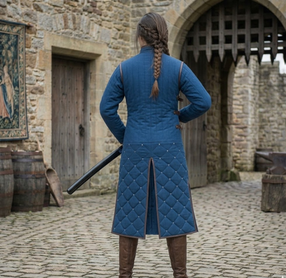 Medieval Gambeson Cotton: Padded Clothing  Aketon Viking Jacket, Father's day Gifts
