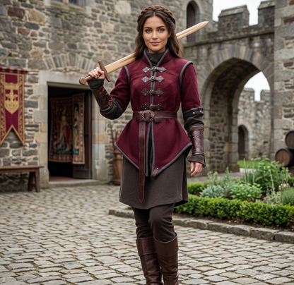 LARP Gambeson – Medieval Padded Armor Coat