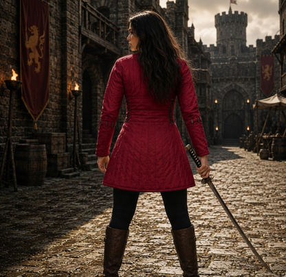Medieval Women’s Gambeson Costume