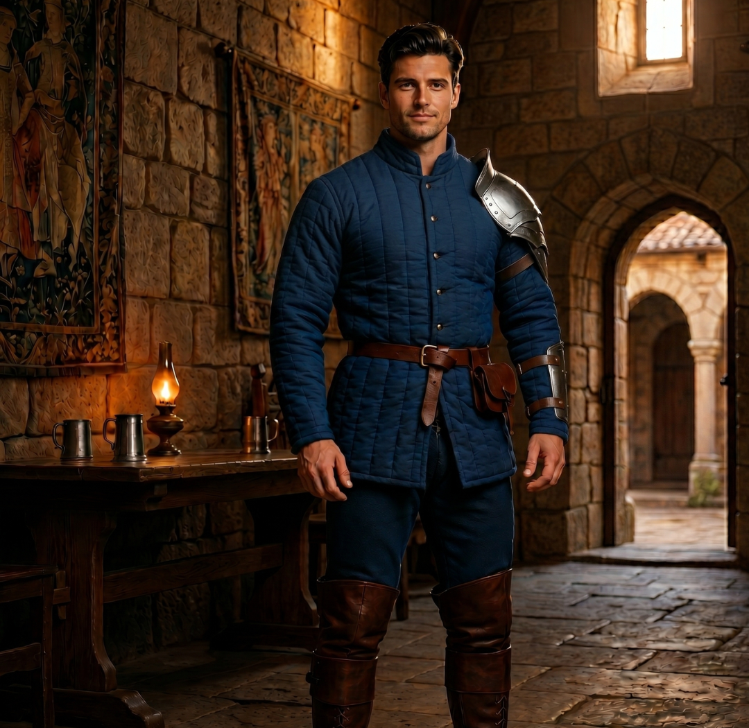 Handcrafted Steel Gladiator Pauldron – Fantasy Knight Shoulder Armor