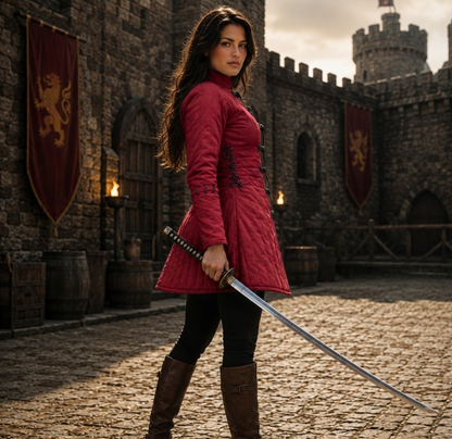 Medieval Women’s Gambeson Costume