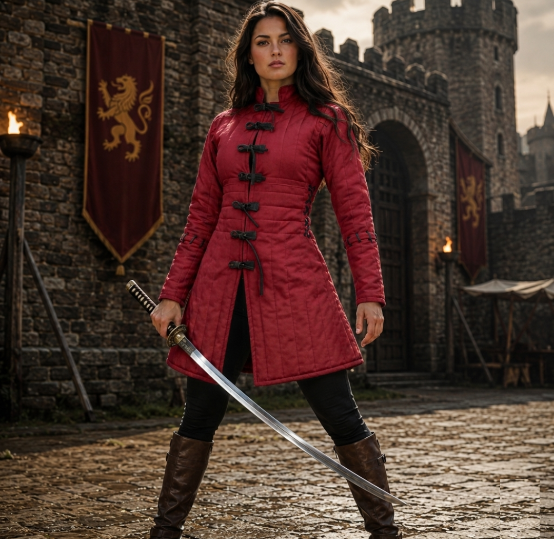 Medieval Women’s Gambeson Costume