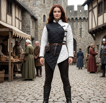 Medieval Quilted Gambeson – Ren Faire Knight Costume