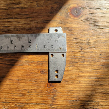 Lamellar Plates : 7 X 2 cm, 20 Gauge Mild Steel, Repair Lamellar Armor Types -2