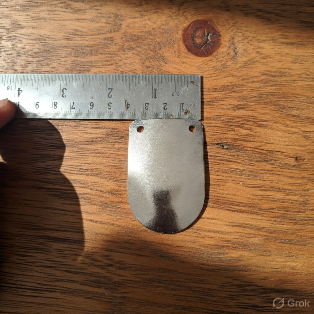 Viking Steel Lamellar Scales – Loose Armor Plates (5.8 x 3.8 cm) Types -6