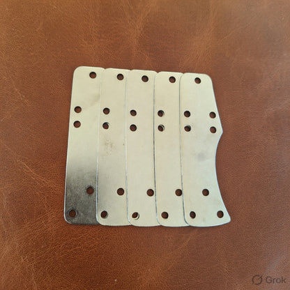 Lombardic Byzantine Steel Lamellar Plates – 8.5 cm -2.5 cm , Lamellae Pack Types -7